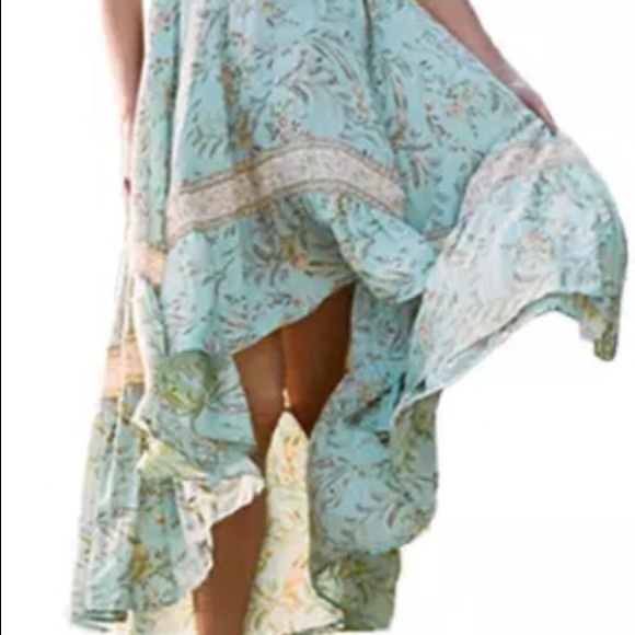 Elegant Floral Skirt & Top Set - Picture 6 of 7